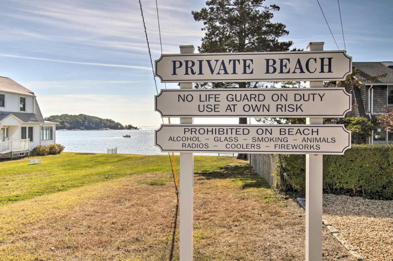 Bright Coastal Cottage 600 Feet To Private Beach! Найантик Экстерьер фото